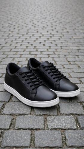 Cuero Vacuno Zapatillas Negras Blancas Gris Suela Marron Austria
