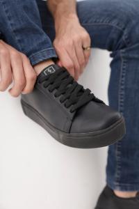 Zapatillas Negra Base Negras Full Blancas - Miniatura 2
