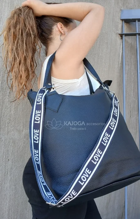 Bolso Cartera Grande con Correa Ajustable