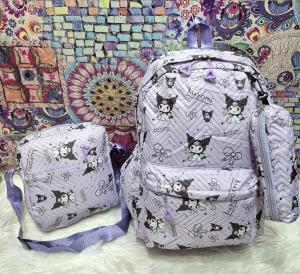 Volvieron Nuevos Sets de Mochila de Tres Piezas Impermeable Grandes Mochila - Miniatura 3