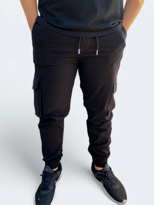 Jogger Cargo Gabardina de Hombre