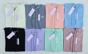 Camperas Adidas Dama Friza. Logo Bordado