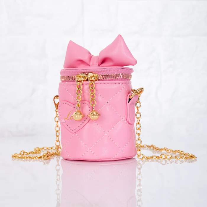 Bolso Cartera Love Niñas Nenas  Cadena Dorada Estilo Kawaii Modernas Delicadas