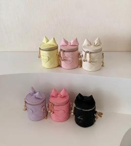 Cartera Love Infantil Niñas Eco Cuero Elegante Colores Modernas Tendencia - Miniatura 5