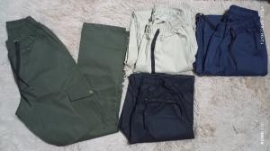 Pantalón Retro Cargos Gabardina