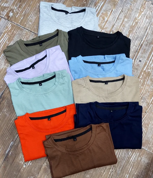 Remeras Lisas Algodón Peinado