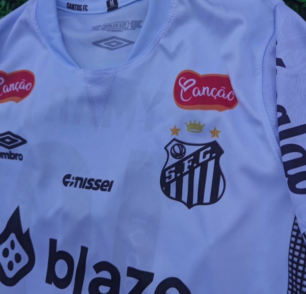 Camiseta Neymar Santos Nueva - Imagen 2