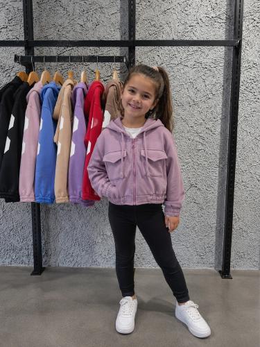 Campera Nena Cargo Frisado