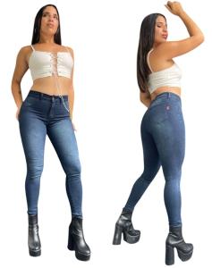 Pantalon Chupin Azul Oxido
