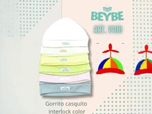 Gorro Casquito Interlock Art.1400 Pack X 12 Surtido de Colores