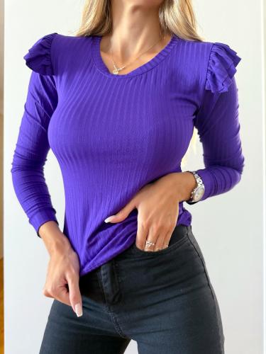 Camiseta con Volados