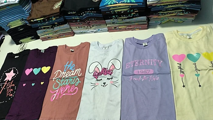 Remeras Niñas Algodón Peinado Premium