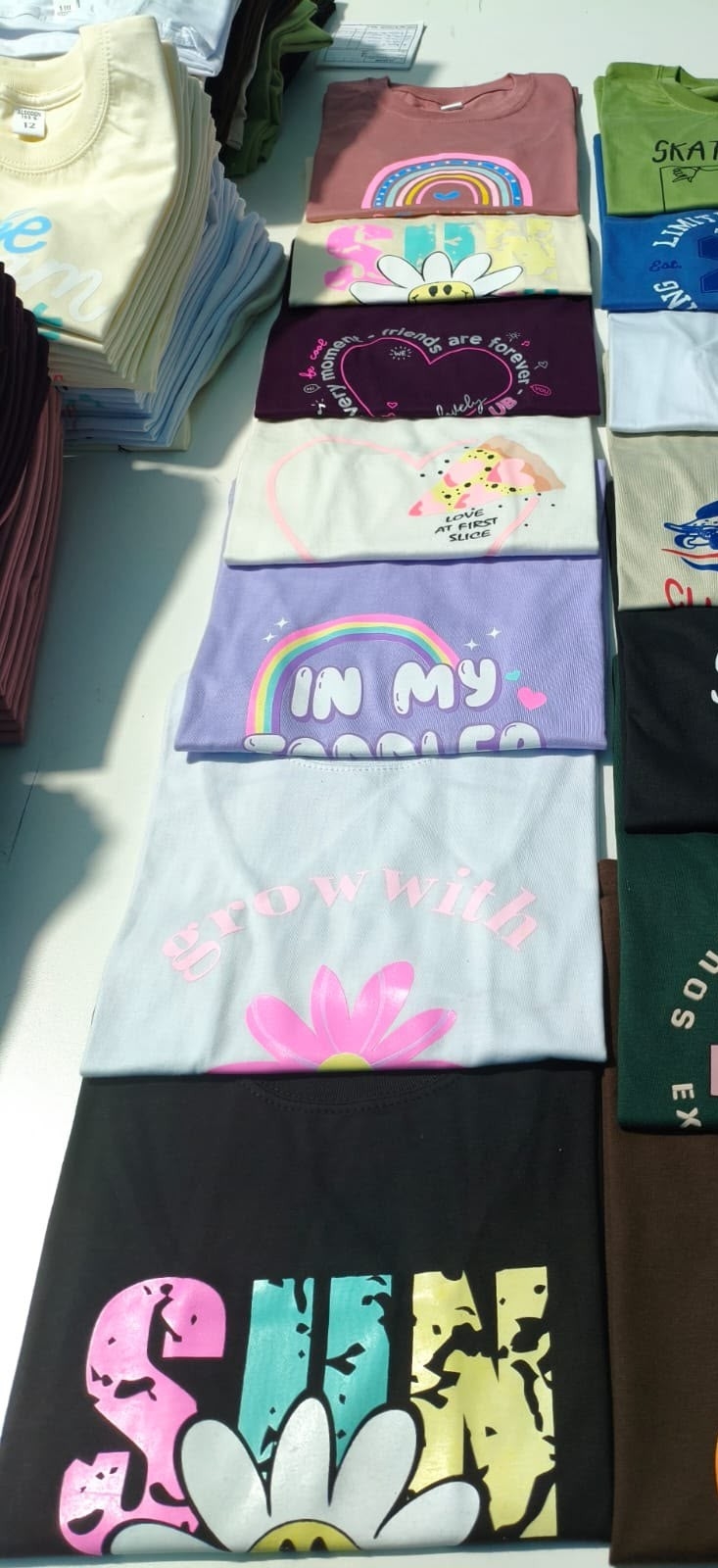 Remeras Niñas Algodón Peinado Premium - Imagen 2