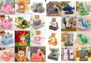 Peluche+manta+almohada