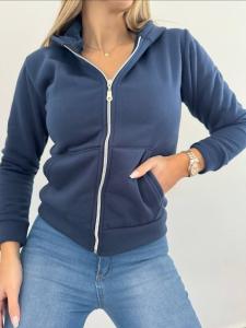 Campera de Yersey con Piel - Miniatura 4