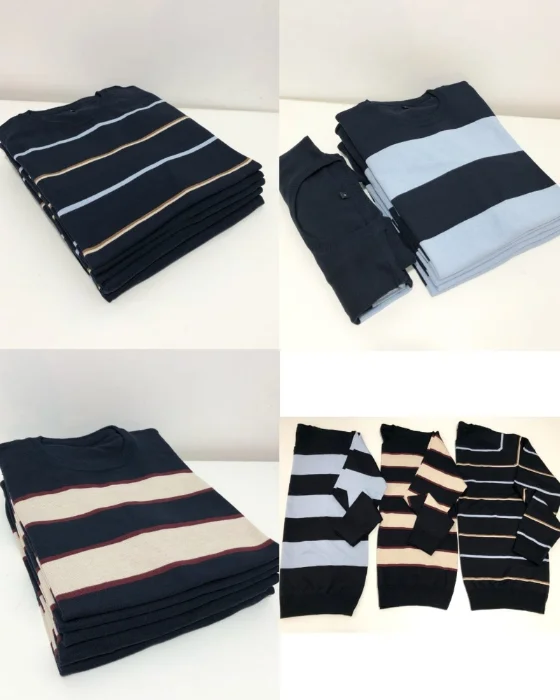 Sueter Rayado Talle Especiales Tendencia