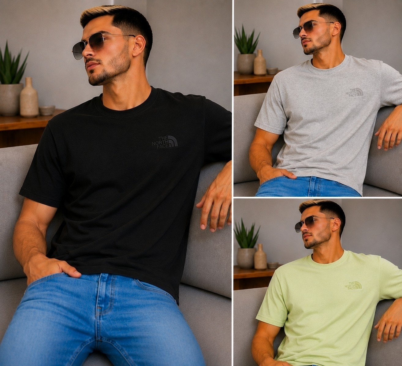Remeras Bordadas Algodon Peinado ( D ) - Imagen 2