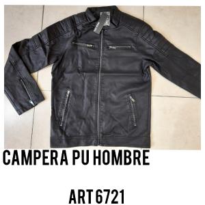 Campera Pu Hombre por Mayor - Miniatura 2