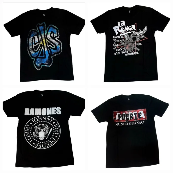 Remeras Premiun Doble  Estampado