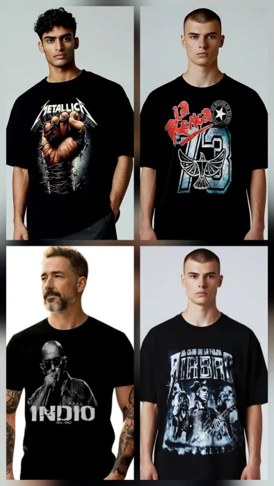 Remeras Premiun Doble  Estampado