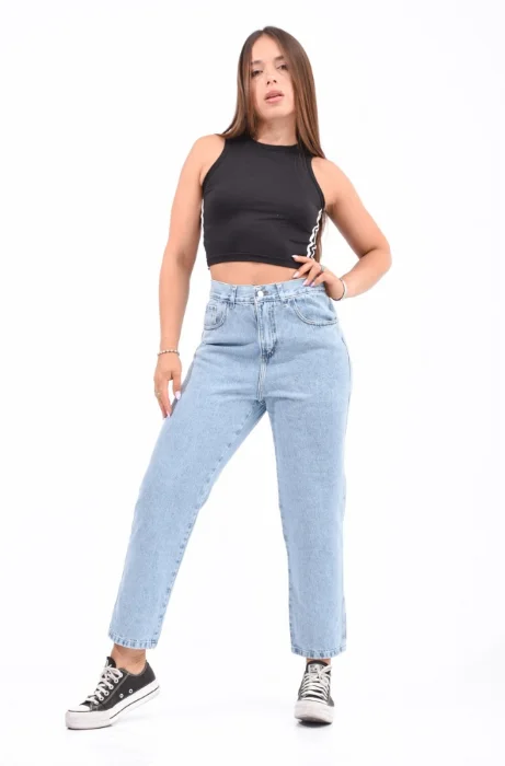 Pantalón Mom Rígido