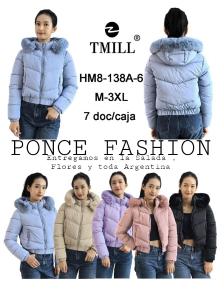 Puffer Importada con Piel Premiun