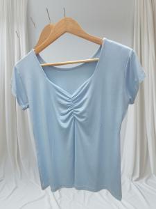 Remera Cuello Espejo de Modal Viscosa