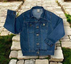 Campera Jeans Premium Verdoso Unisex
