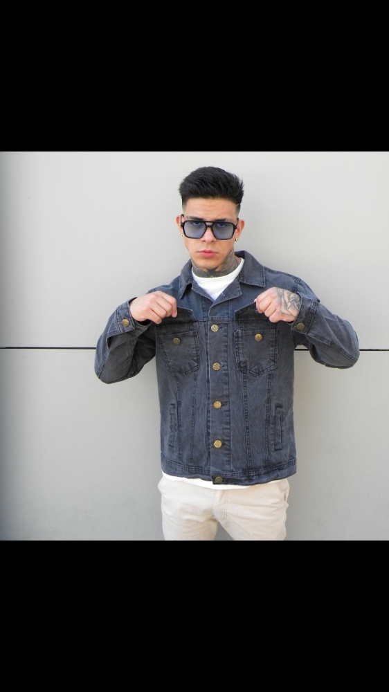 Nuevo Ingreso Campera Oversise Gris Nevado - Imagen 3