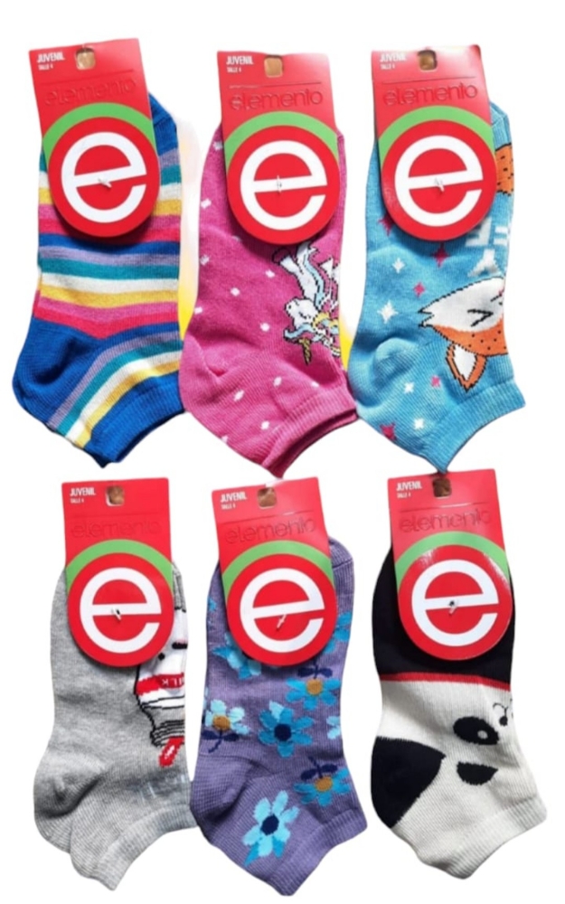 Medias Elemento de Nene Unisex Algodón 100 - Imagen 2