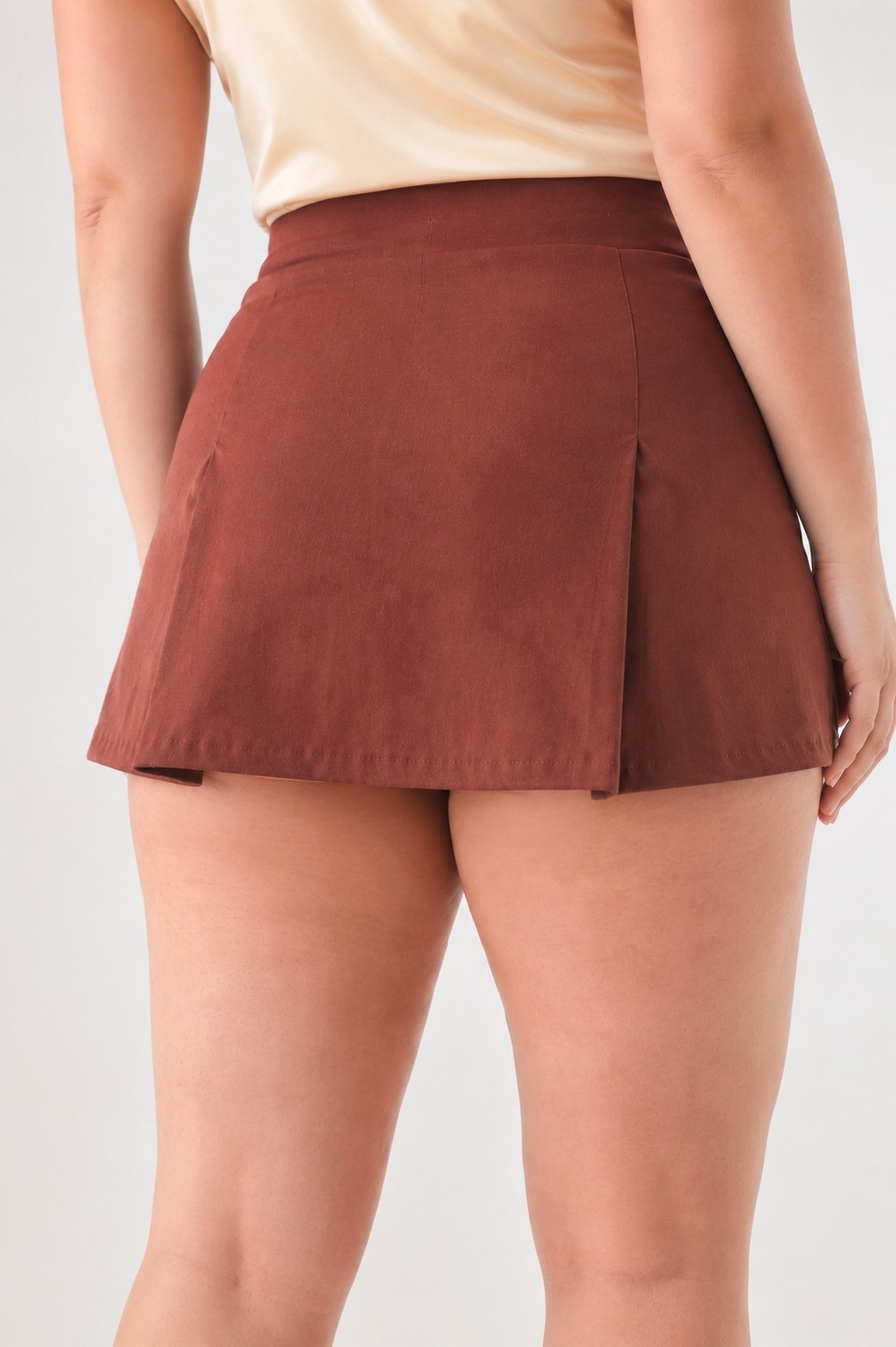 Short Pollera Tableado Bengalina - Imagen 3