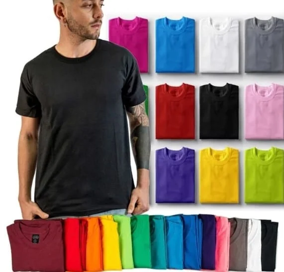 Remeras Lisas Algodón 24,1