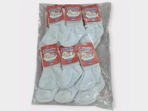 Medias Blancas Panfy Talle 00 Pack X 12 Superoferta