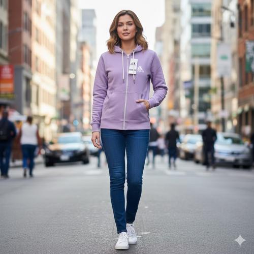 Campera Rustica Peinada Adids/ Nik o Pum - Miniatura 1