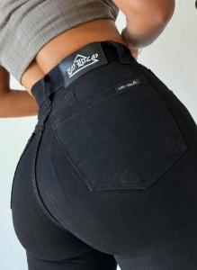Jeans las Locas Negro Clásico