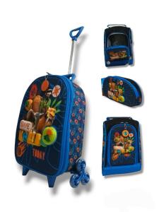 Mochila Carrito con Triple Rueda