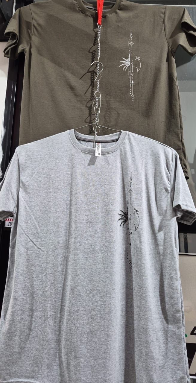 Remeras Algodón Peinado Talles Especiales - Imagen 2