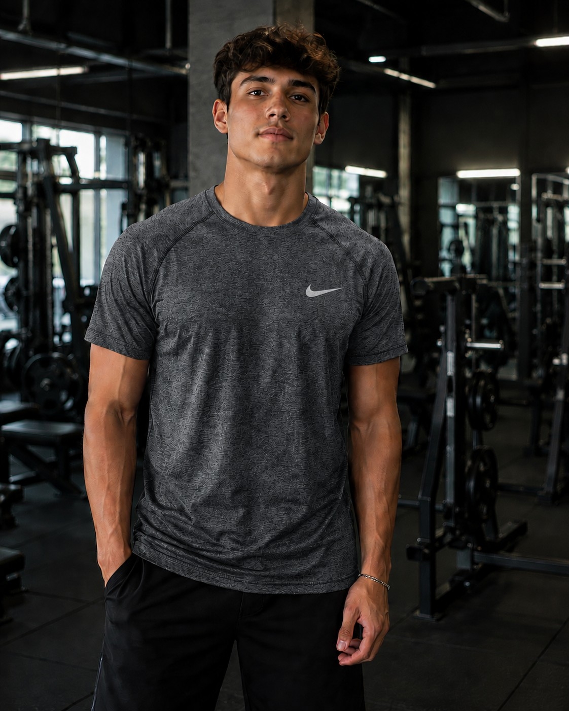 Remeras  Deportivas Drifit Jaspeada ( D) - Imagen 2