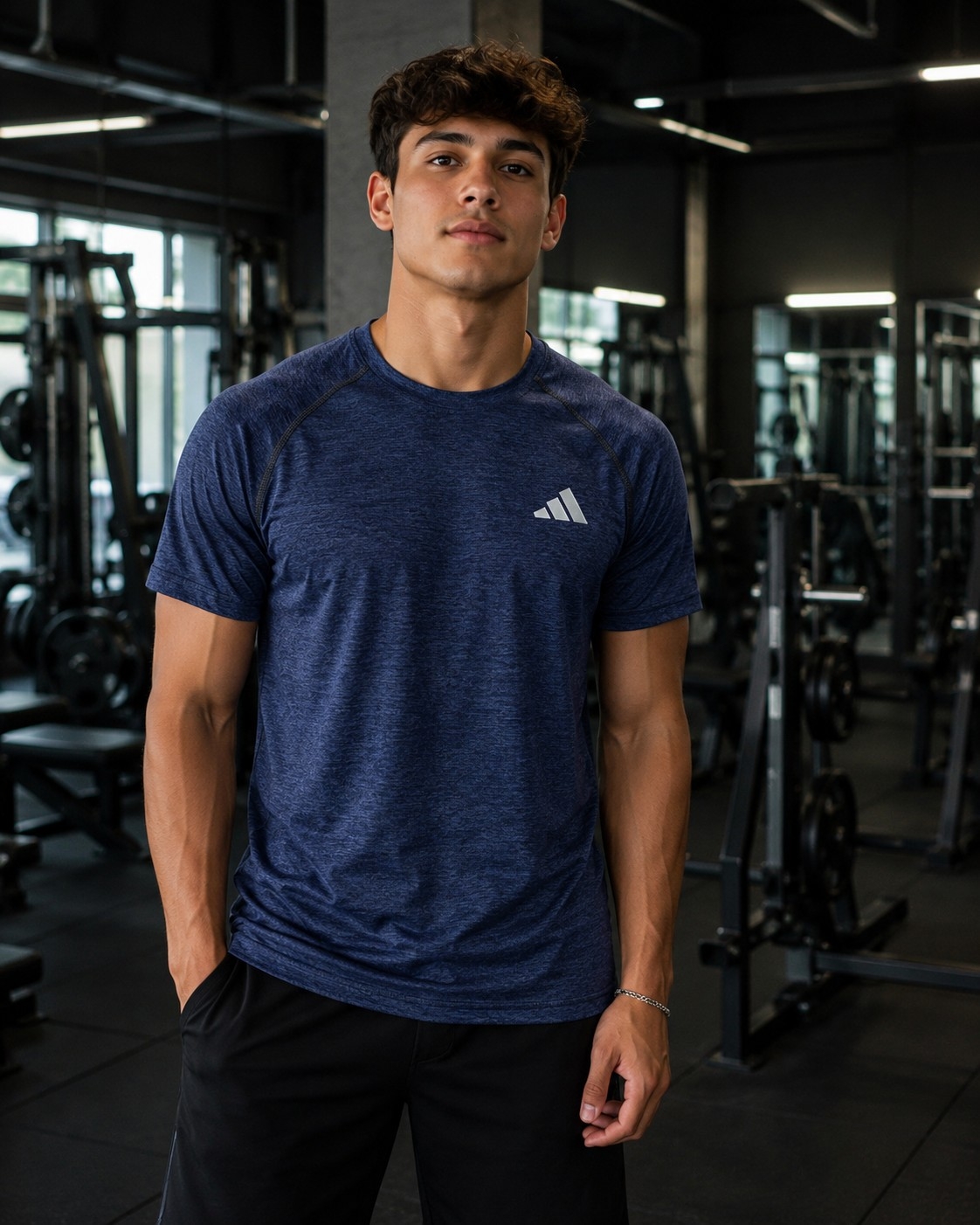 Remeras  Deportivas Drifit Jaspeada ( D) - Imagen 4