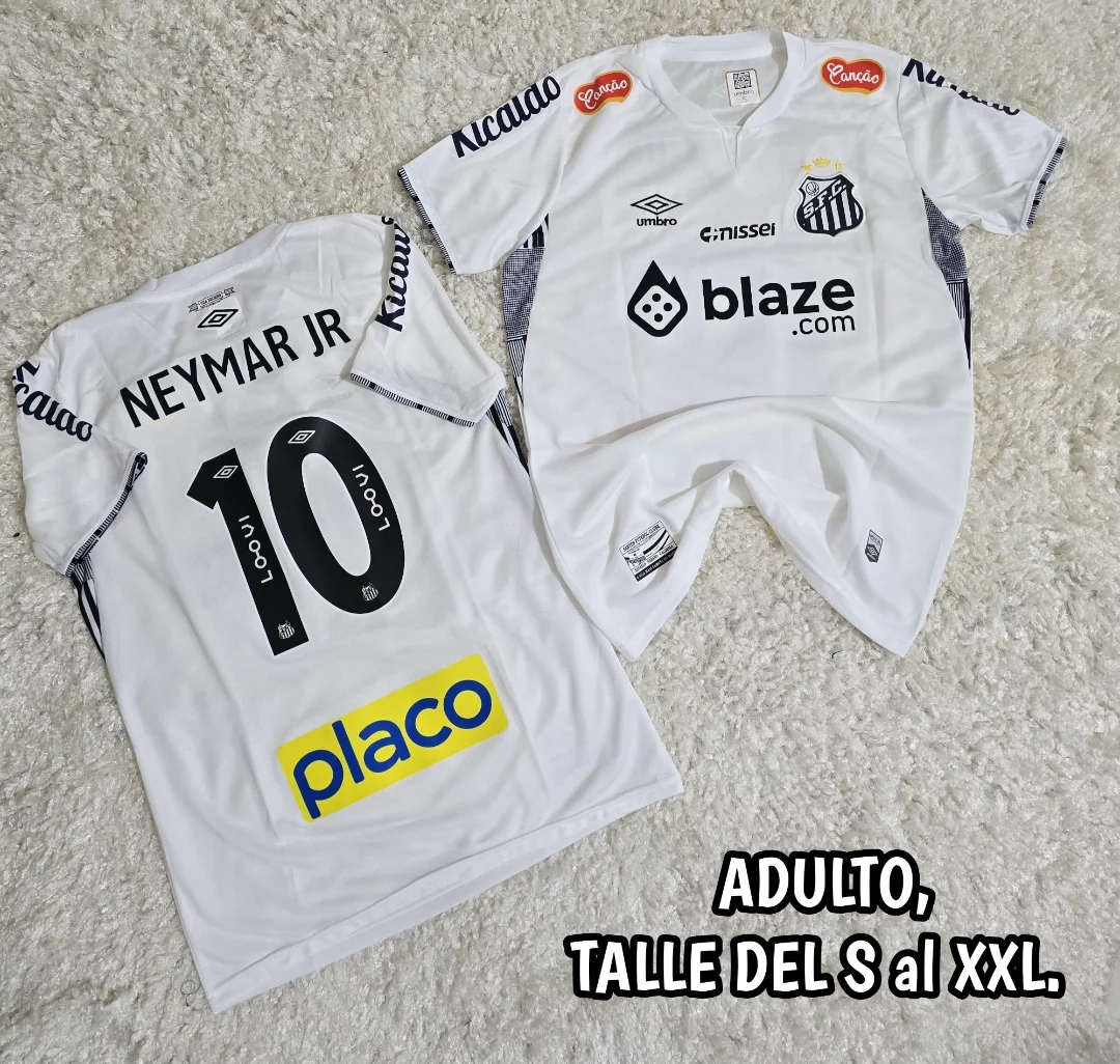 Camiseta Titular Santos de Brasil _ Liquidación - Imagen 1
