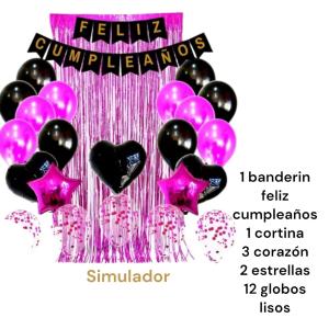 Decoración de Globos para Cumpleaños - Miniatura 3