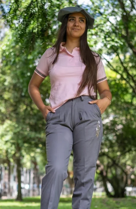 Bombacha de Campo Elástizada y Bordada
