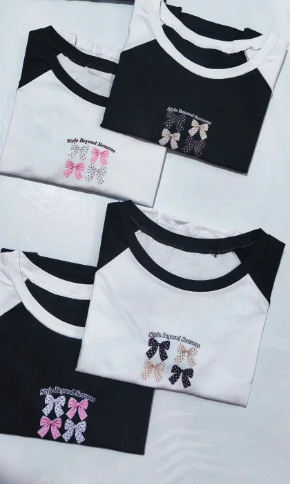 "  Remera  Moño "