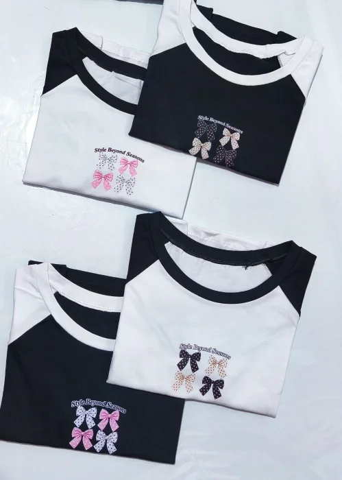 "  Remera  Moño "