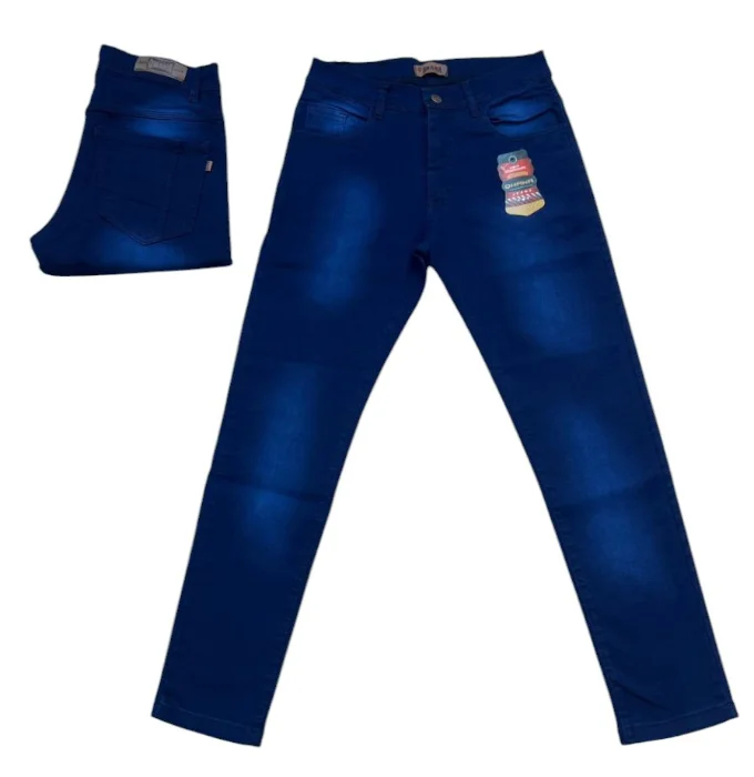 Pantalon Chupin Hombre Azul Localizado