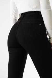 1010.1 Pant. Chupín Tiro Alto Clásico Negro - Miniatura 6
