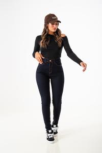 1010.1 Pant. Chupín Tiro Alto Clásico Azul Dark
