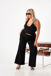 9243 Oxford Negro Curvy - Miniatura 3