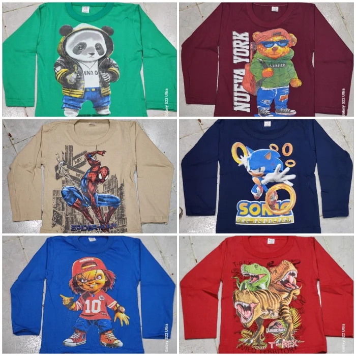 Camiseta Manga Larga Nene