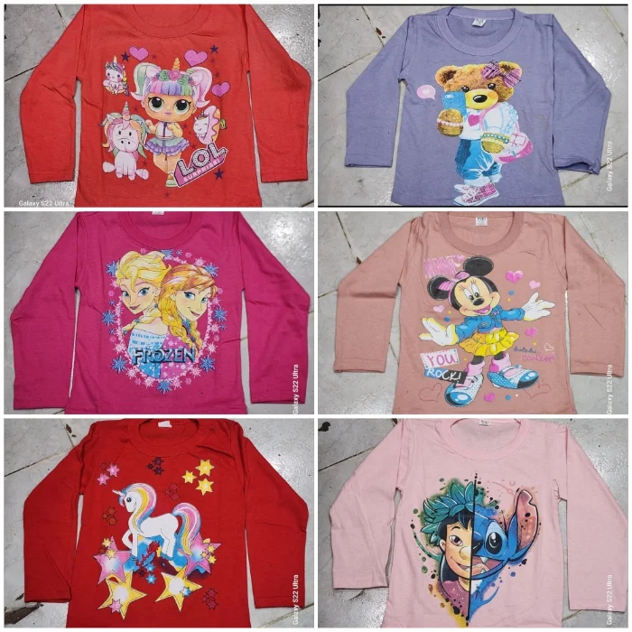 Camiseta Manga Larga Nena
